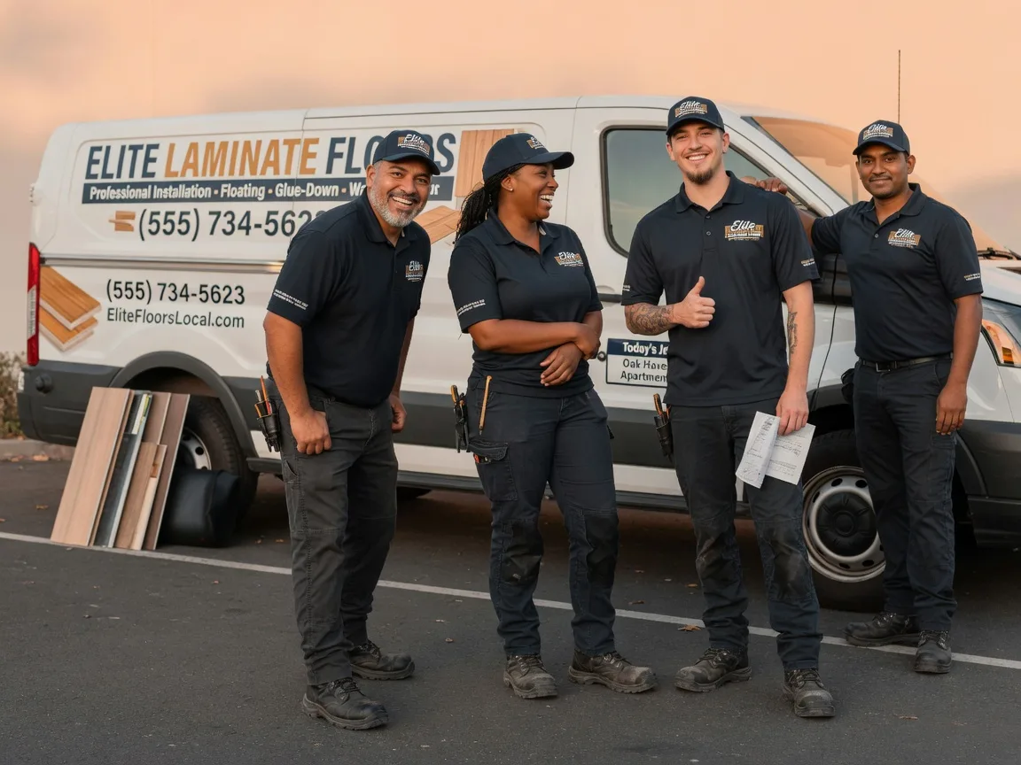 Laminate flooring installation company in Hartville, OH